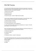 PSI FNP Practice
