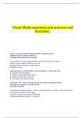 Visual Information and Media questions and answers bundled exam&period;