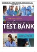Test Bank For Leddy & Pepper’s Professional Nursing 10th Edition Lucy J. Hood Chapter 1-22 | Complete Guide
