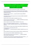 Louisiana Class D "Chauffeur's" License Exam Questions With Correct Answers Solved 100&percnt; Correct&excl;