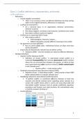 Peace Research and Conflict Management - Summary and notes class 2