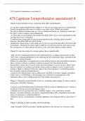 ATI Capstone Comprehensive assessment A UPDATED 2024&lpar;100&percnt;VERIFIED&rcub;