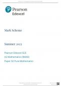 Alevel edexecl math 2023 June past paper 1,2,3 with mark scheme (package deal)