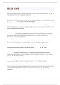 BCIS 1305&vert;113 Questions with 100&percnt; Correct Answers &vert; Verified &vert; Latest Update&vert;2024