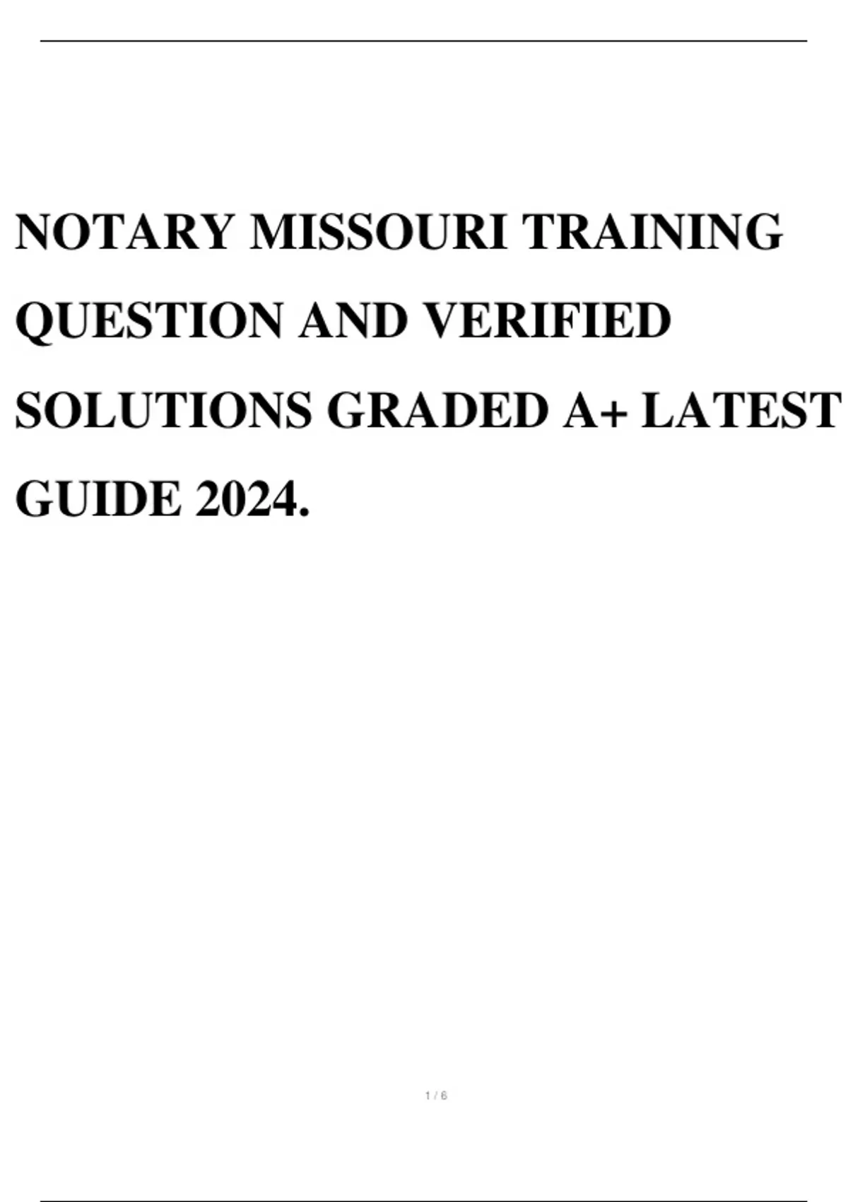 How to Become a Notary - Missouri