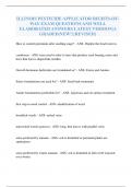 ILLINOIS PESTICIDE APPLICATOR RIGHTS-OF-WAY EXAM QUESTIONS AND WELL ELABORATED ANSWERS LATEST VERSION&vert;A GRADED&vert;NEW&excl;&excl;&lbrace;REVISED&rcub;