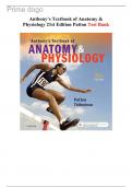 Test Bank for Anatomy and Physiology&colon; The Unity of Form and Function&comma; 10th Edition by Saladin 9781265328627 &comma; All Chapters with Answers and Rationals &period;