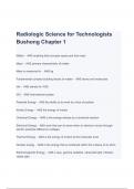 Test Bank For Radiologic Science for Technologists 12th Edition by Bushong Chapter 1 Complete Study Guide (A+ GRADED 100% VERIFIED)