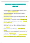 Air Assault Study Guide &lpar;PH I&rpar; Questions and Answers Already Passed