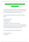 Adult CCRN-PCCN Certification Practice Test with  Complete Solutions