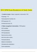 NCC EFM Exam Breakdown & Study Guide
