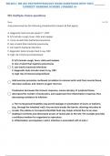 NR-283: | NR 283 PATHOPHYSIOLOGY EXAM 1C QUESTIONS WITH 100% CORRECT MARKING SCHEME | GRADED A+