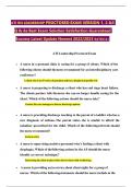 ATI RN LEADERSHIP PROCTORED EXAM VERSION 1&comma; 2 &3 Q & As Best Exam Solution Satisfaction Guaranteed Success Latest Update Newest 2022-2023 RATED A&plus;