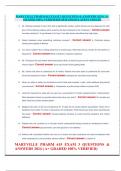 MARYVILLE PHARM 615 EXAM 3 QUESTIONS & ANSWERS 2024 &lpar; A&plus; GRADED 100&percnt; VERIFIED&rpar;TOP RANKED LATEST UPDATE