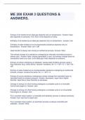 ME 200 EXAM 3 QUESTIONS & ANSWERS&period;