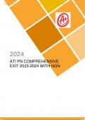 ATI PN COMPREHENSIVE EXIT 2023-2024 WITH NGN