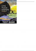 Living Physical Geography 1st Edition Gervais - Test Bank