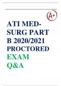 New File Update: ATI Med-Surg 2,  ATI Med-Surg B Questions and Answers | Latest 2024 A+ guide.