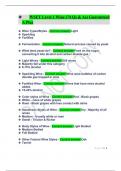 WSET Level 1 Wine &lpar;74 Qs & As&rpar; Guaranteed A Plus&period;