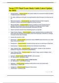 NASM CPT 2023-2024 Latest Compilation Bundle