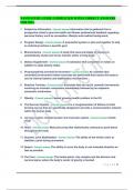 NASM STUDY GUIDE COMPLETED WITH CORRECT ANSWERS FOR 2024