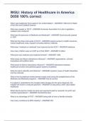 WGU&colon; History of Healthcare in America D050 100&percnt; correct