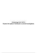 WJEC Criminology Unit 3 AC1.4
