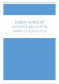 Test Bank for Fundamentals of Investing&comma; 14e Scott B&period; Smart&comma; Chad J Zutter