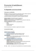 Samenvatting Economie en bedrijfsleven