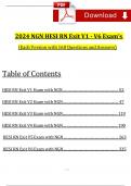 2024 NGN HESI RN EXIT EXAM V1&comma;V2&comma;V3&comma;V4&comma;V5&comma;V6&comma; & 2024 NGN HESI RN EXIT CASE STUDY&colon; COMPLETE BUNDLE PACKACKAGE SOLUTION WITH NGN QUESTIONS AND ANSWERS VERIFIED &sol; A&plus; GRADE