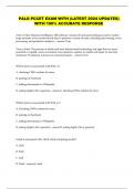 PALO PCCET EXAM WITH &lpar;LATEST 2024 UPDATES&rpar; WITH 100&percnt; ACCURATE RESPONSE