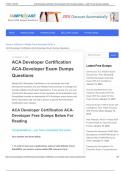 /19/23, 554 PMACA Deveoper Certification ACADeveloper Exam Dumps Questions  Vaid IT Exam Dumps Questions ACA Developer Certification ACA-Developer Exam Dumps Questions OCTOBER 11, 2021 1. In order to have your applications interact with Alibaba Cloud Rabb