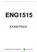 ENG1515 EXAM PACK 2025