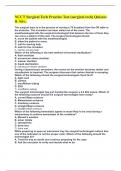 NCCT Surgical Tech Practice Test &lpar;surgical tech&rpar; Quizzes & Ans&period;&period;