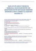 NGN ATI PN ADULT MEDICAL  SURGICAL 2020 EXAM WITH 100  QUESTIONS WITH DETAILED VERIFIED  ANSWERS &lpar;100&percnt; CORRECT&rpar; ALREADY  GRADED A&plus;