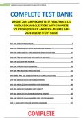 WHOLE; 2024 AHIP EXAMS TEST/ FINAL/PRACTICE/ MODULE EXAMS QUESTIONS WITH COMPLETE SOLUTIONS (VERIFIED ANSWERS) ASSURED PASS 2024-2025 A+ STUDY GUIDE
