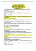 2020 HESI EXIT V1 160 Q&A&vert;ALL CORRECT&vert;