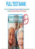 Test Bank For Ebersole and Hess Toward Healthy Aging 9th Edition 9780323321389 &vert; All Chapters with Answers and Rationals