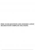 PEBC EXAM QUESTIONS AND ANSWERS LATEST 2023/2024 WITH COMPLETE SOLUTIONS.