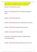 Top 100 SAT vocabulary words of all time Well Defined with Certified Solutions Graded A&plus;