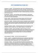 EPIC FUNDAMENTALS EXAM 2023
