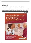 Test Bank - Advanced Practice Nursing in the Care of Older Adults, 2nd Edition (Kennedy-Malone, 2019), Chapter 1-19 | All Chapters
