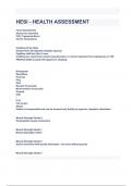 HESI - HEALTH ASSESSMENT EXAM WITH COMPLETE SOLUTIONS 2024&sol;2025&lpar; A&plus; GRADED 100&percnt; VERIFIED&rpar;&period;