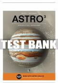 Test Bank For ASTRO 3 (Book Only) - 3rd - 2018 All Chapters - 9781337097512