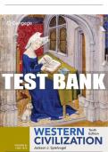 Test Bank For Western Civilization - 10th - 2018 All Chapters - 9781305952317