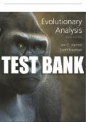 Test Bank For Evolutionary Analysis 5th Edition All Chapters - 9780137521029