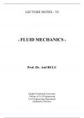 fluid mechanics notes lecture 6