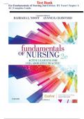 Test Bank For Fundamentals of Nursing 2nd Edition Yoost Chapter 1-42 | Complete Guide