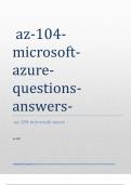 az-104- microsoft azure questions answers az-104-microsoft-azure az-104 [Pick the date]