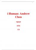 i Human: Andrew Chen NRNP 6541 C8 2